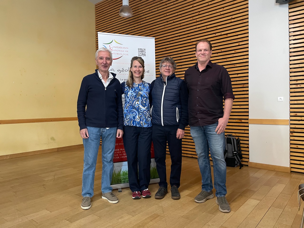 Sonja Huslig et Jörg Kuhn,Bernard Olifirenko et Charles Wanner